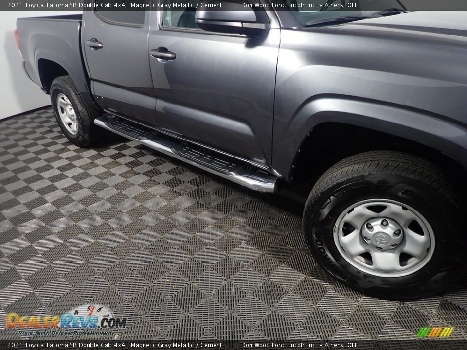 2021 Toyota Tacoma SR Double Cab 4x4 Magnetic Gray Metallic / Cement Photo #4