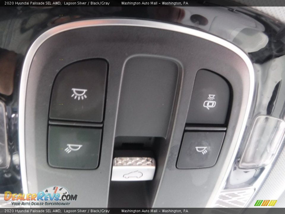 2020 Hyundai Palisade SEL AWD Lagoon Silver / Black/Gray Photo #19