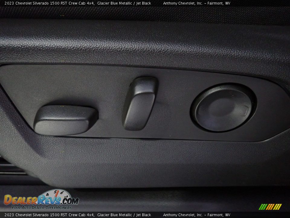 2023 Chevrolet Silverado 1500 RST Crew Cab 4x4 Glacier Blue Metallic / Jet Black Photo #16
