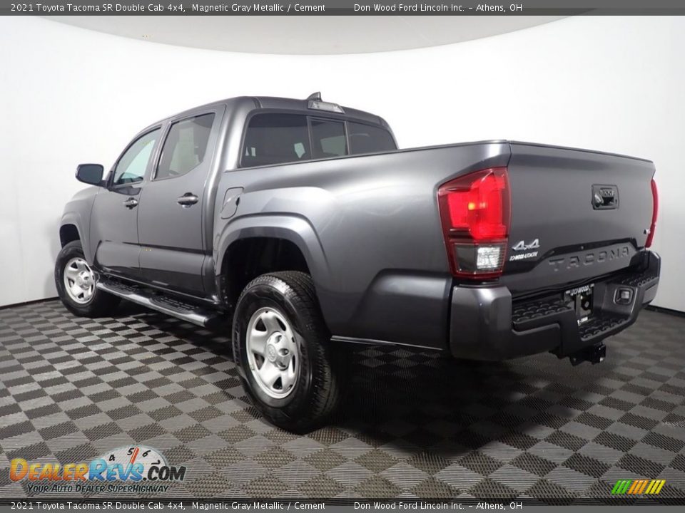 2021 Toyota Tacoma SR Double Cab 4x4 Magnetic Gray Metallic / Cement Photo #11