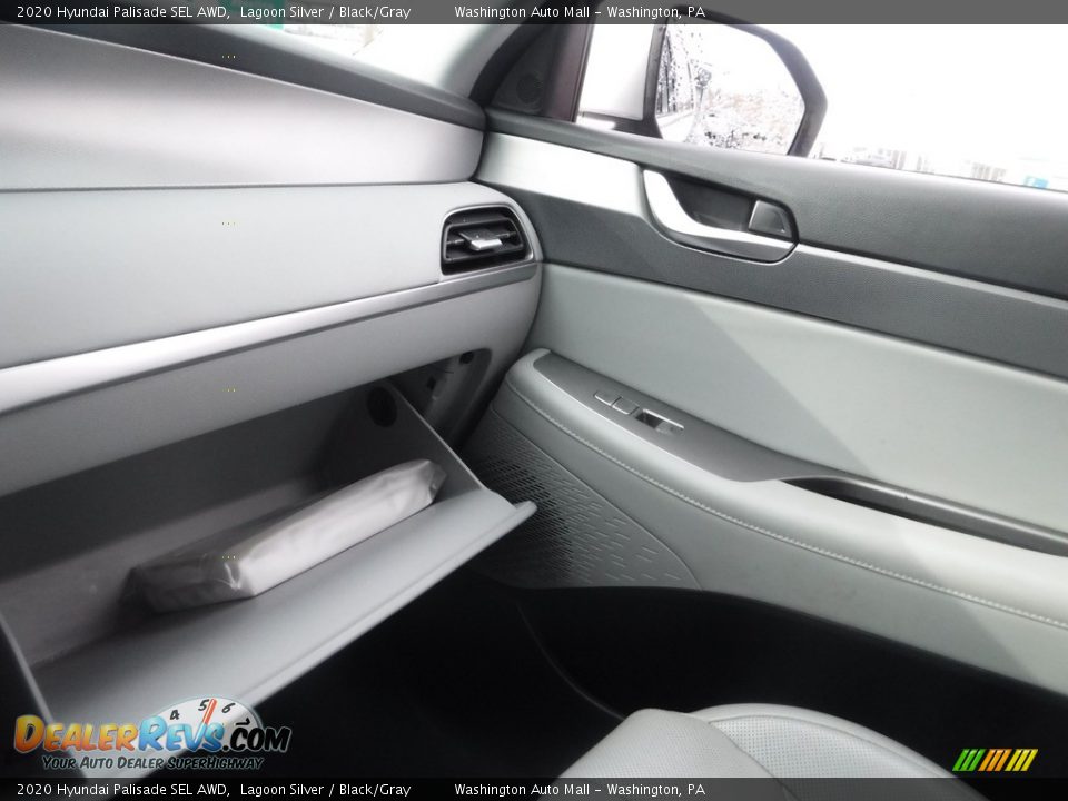 2020 Hyundai Palisade SEL AWD Lagoon Silver / Black/Gray Photo #24