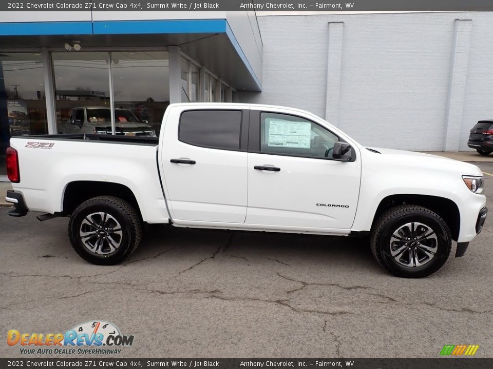 Summit White 2022 Chevrolet Colorado Z71 Crew Cab 4x4 Photo #2