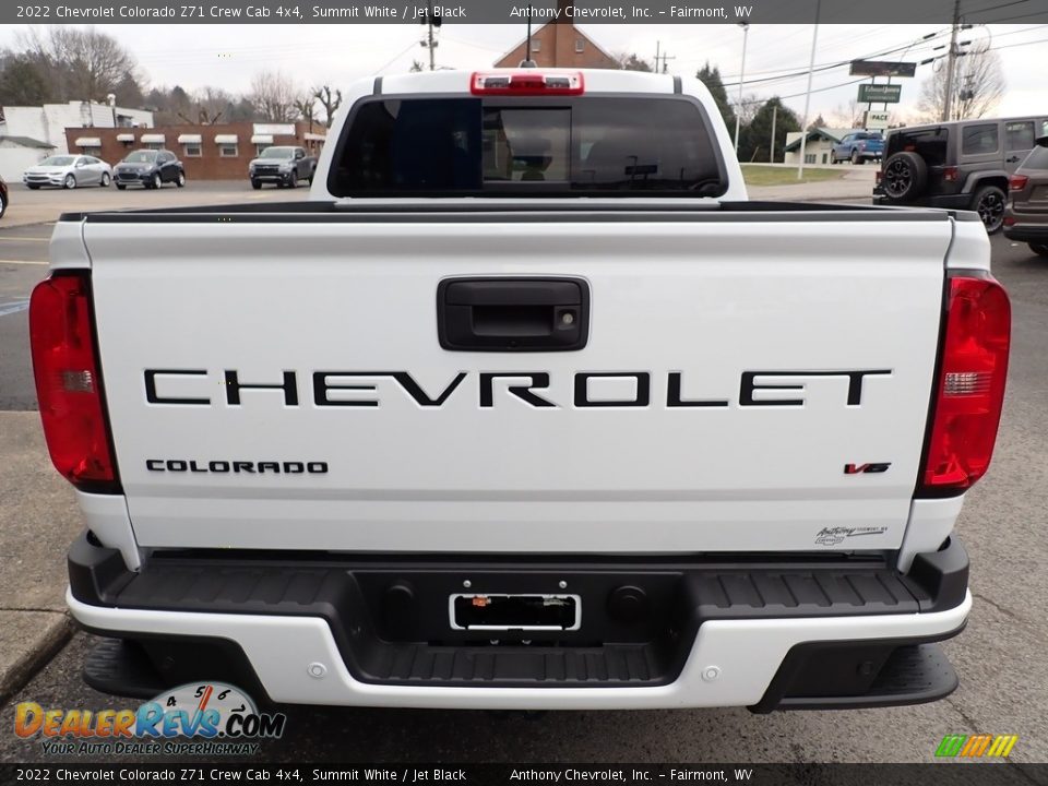 2022 Chevrolet Colorado Z71 Crew Cab 4x4 Summit White / Jet Black Photo #4