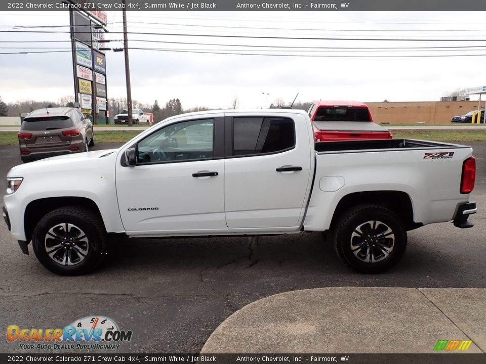 2022 Chevrolet Colorado Z71 Crew Cab 4x4 Summit White / Jet Black Photo #7