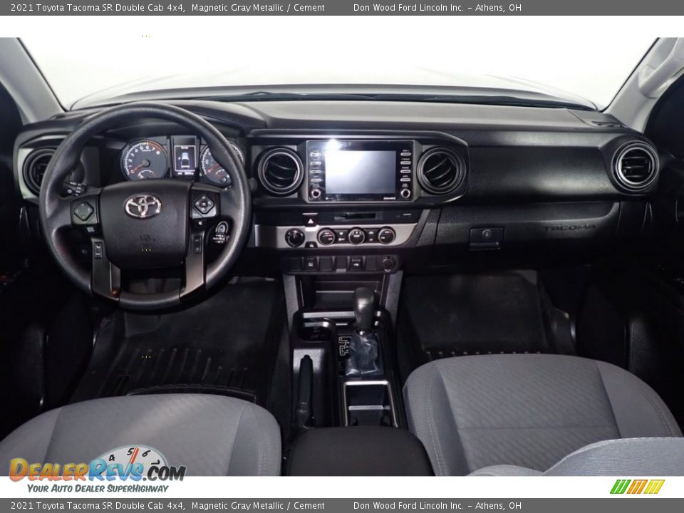 2021 Toyota Tacoma SR Double Cab 4x4 Magnetic Gray Metallic / Cement Photo #21