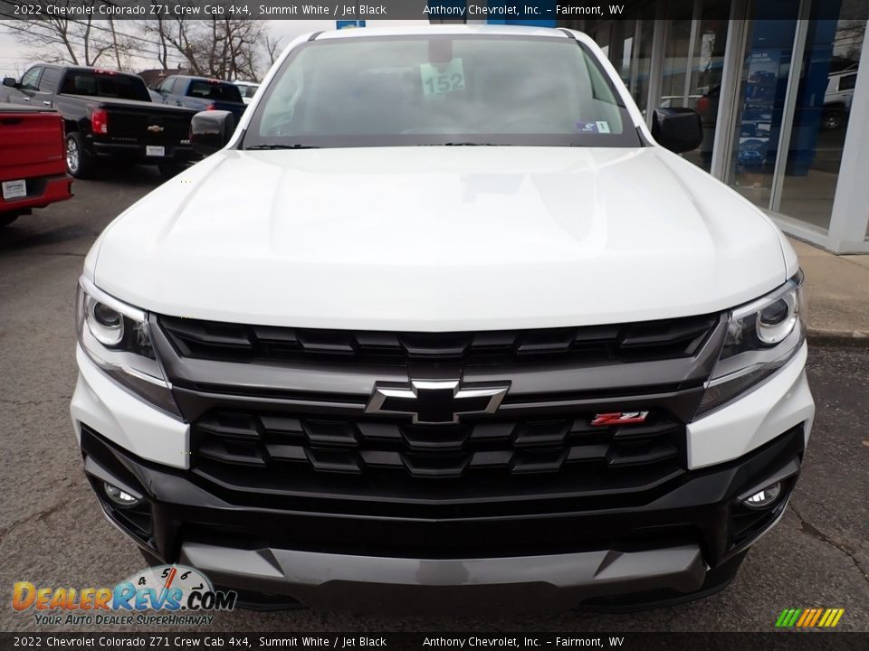 2022 Chevrolet Colorado Z71 Crew Cab 4x4 Summit White / Jet Black Photo #9
