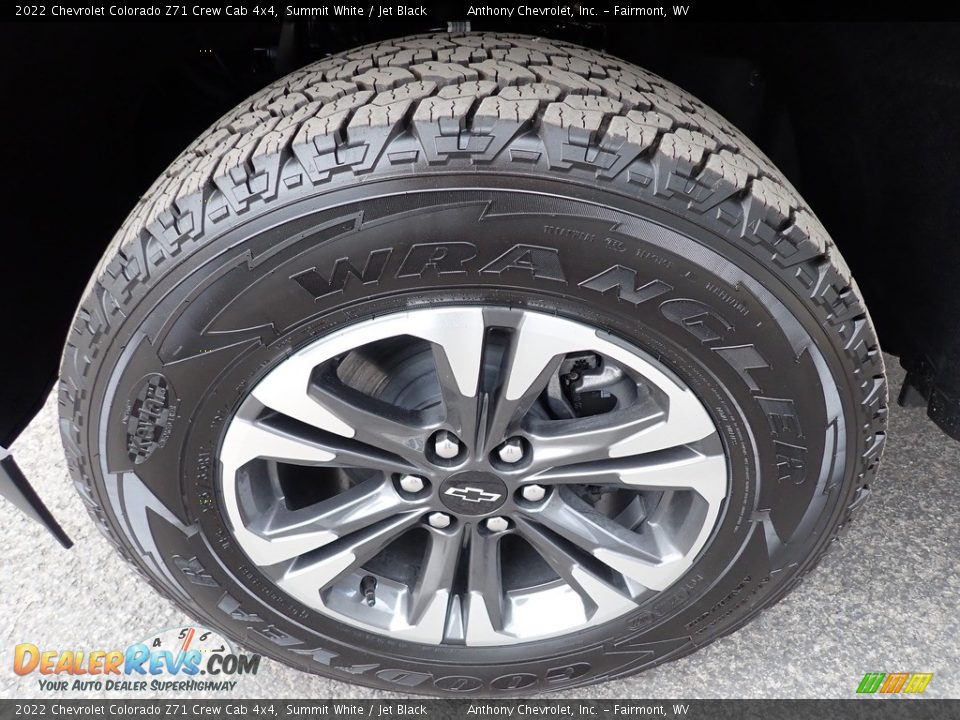 2022 Chevrolet Colorado Z71 Crew Cab 4x4 Wheel Photo #10