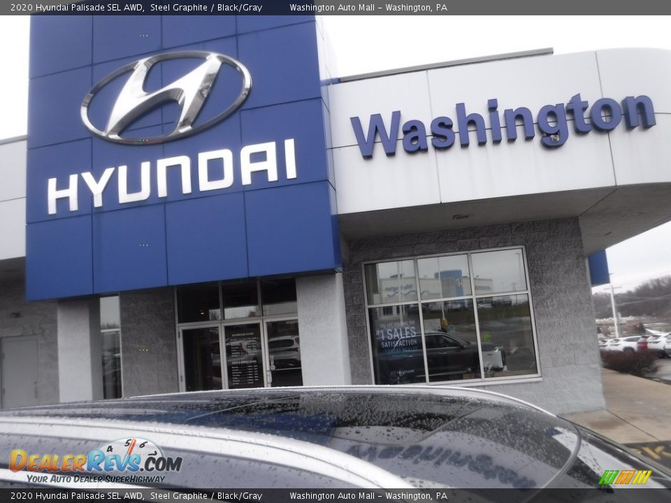 2020 Hyundai Palisade SEL AWD Steel Graphite / Black/Gray Photo #3