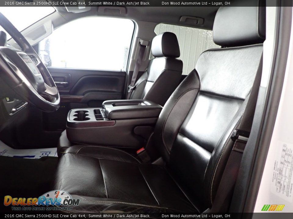 2016 GMC Sierra 2500HD SLE Crew Cab 4x4 Summit White / Dark Ash/Jet Black Photo #13