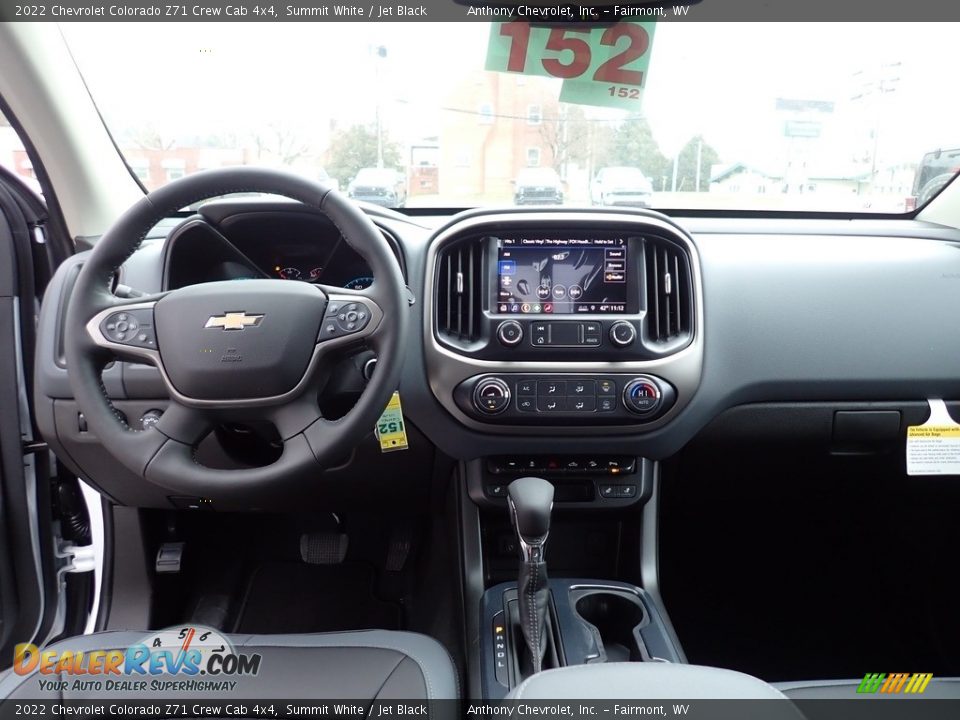 Dashboard of 2022 Chevrolet Colorado Z71 Crew Cab 4x4 Photo #13