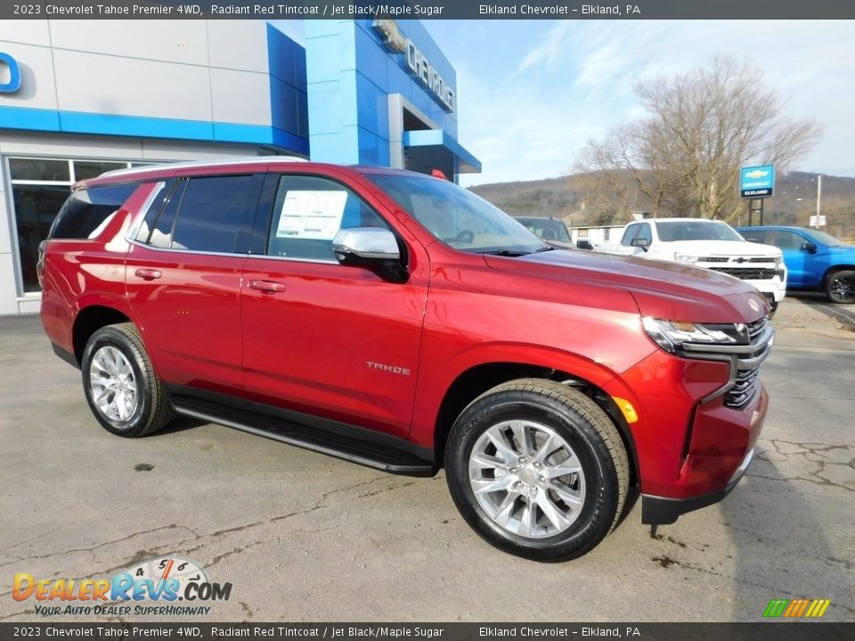 Radiant Red Tintcoat 2023 Chevrolet Tahoe Premier 4WD Photo #5