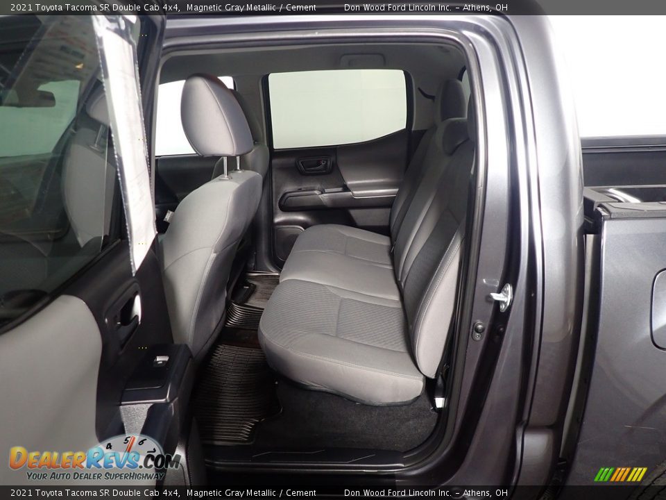 2021 Toyota Tacoma SR Double Cab 4x4 Magnetic Gray Metallic / Cement Photo #33