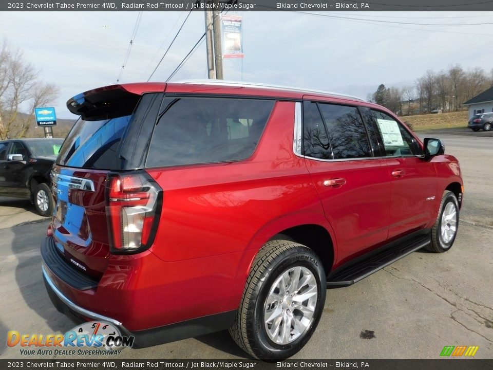 2023 Chevrolet Tahoe Premier 4WD Radiant Red Tintcoat / Jet Black/Maple Sugar Photo #7