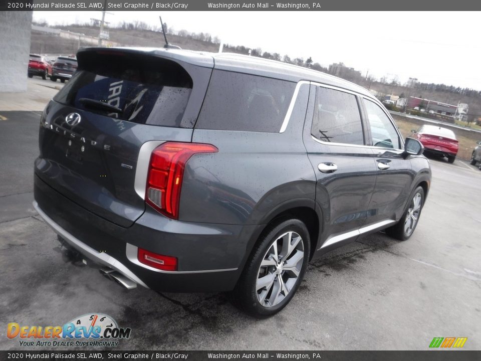 2020 Hyundai Palisade SEL AWD Steel Graphite / Black/Gray Photo #11