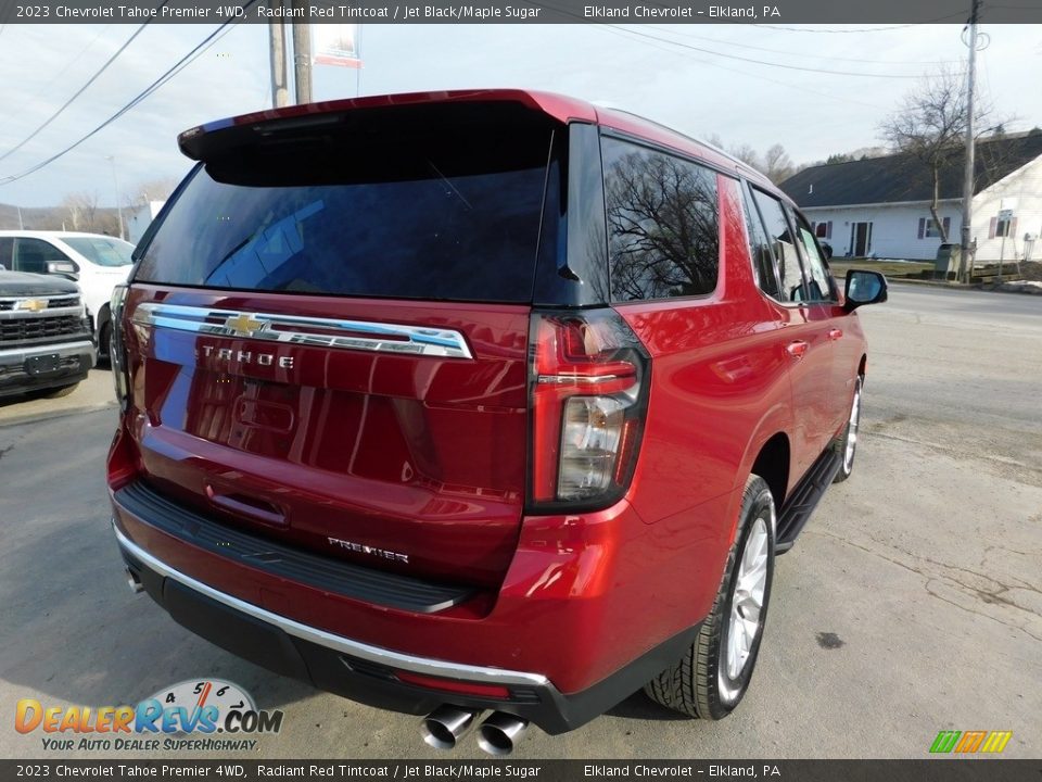 2023 Chevrolet Tahoe Premier 4WD Radiant Red Tintcoat / Jet Black/Maple Sugar Photo #8