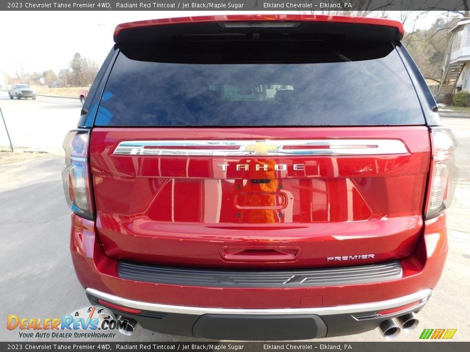 2023 Chevrolet Tahoe Premier 4WD Radiant Red Tintcoat / Jet Black/Maple Sugar Photo #9