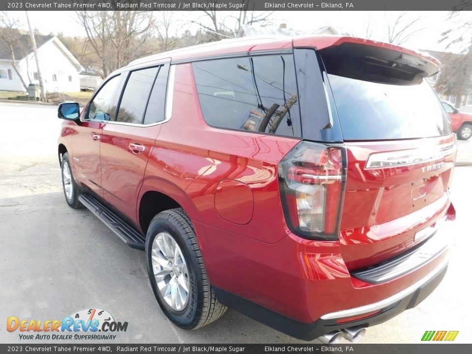 2023 Chevrolet Tahoe Premier 4WD Radiant Red Tintcoat / Jet Black/Maple Sugar Photo #10