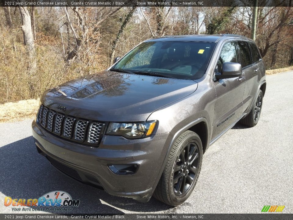 2021 Jeep Grand Cherokee Laredo Granite Crystal Metallic / Black Photo #3