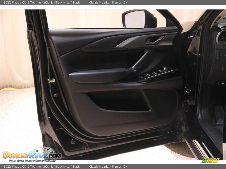 2022 Mazda CX-9 Touring AWD Jet Black Mica / Black Photo #4