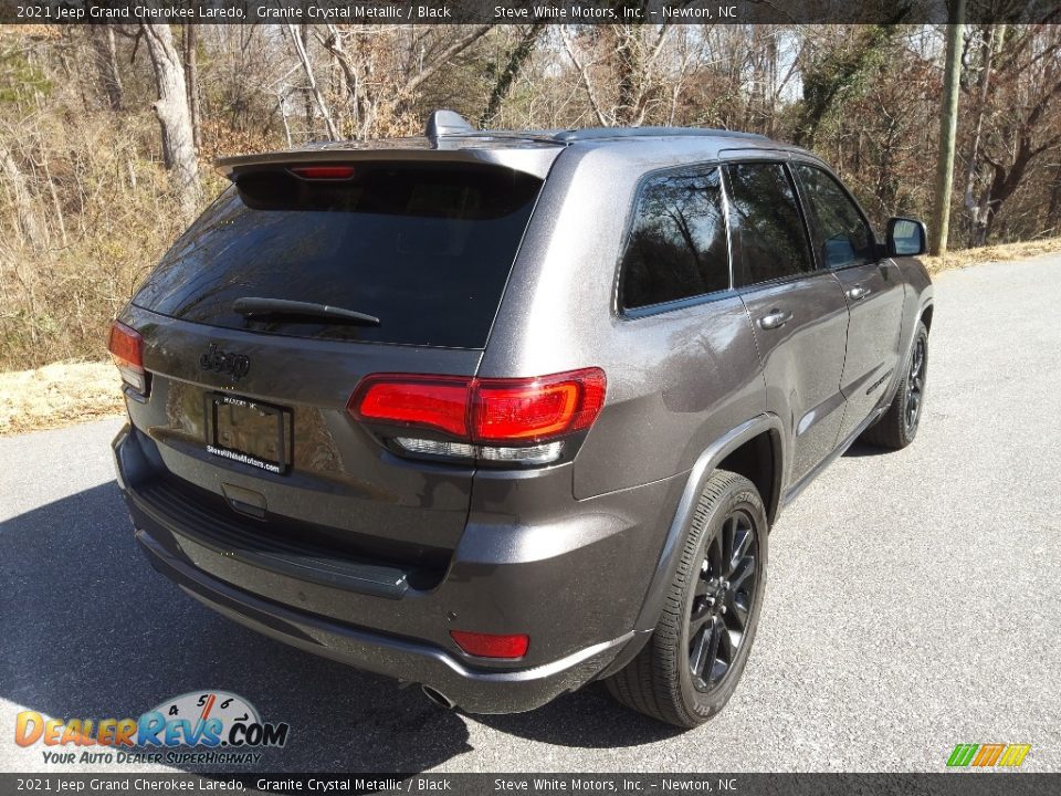 2021 Jeep Grand Cherokee Laredo Granite Crystal Metallic / Black Photo #7