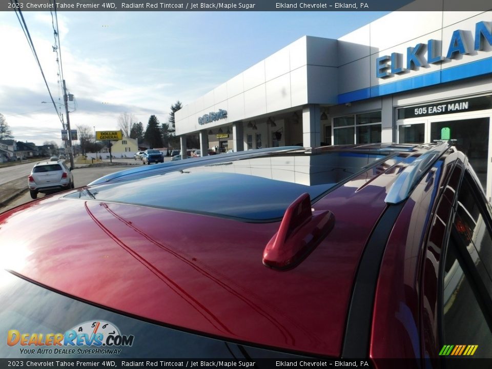 2023 Chevrolet Tahoe Premier 4WD Radiant Red Tintcoat / Jet Black/Maple Sugar Photo #16