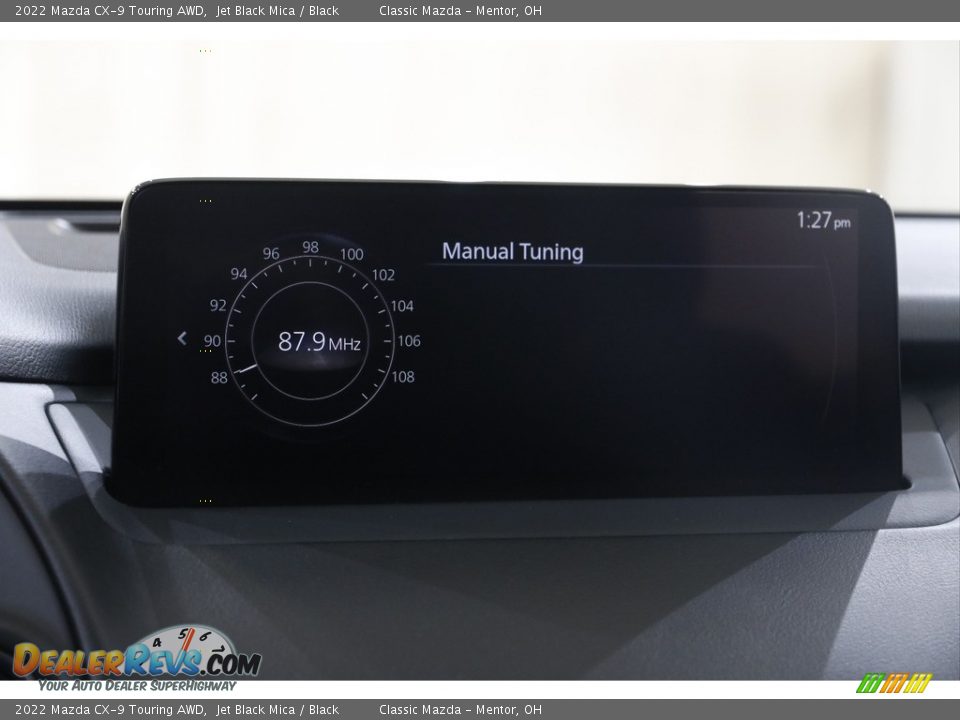 2022 Mazda CX-9 Touring AWD Jet Black Mica / Black Photo #11