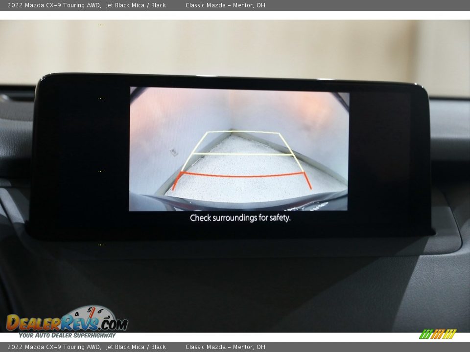 2022 Mazda CX-9 Touring AWD Jet Black Mica / Black Photo #12