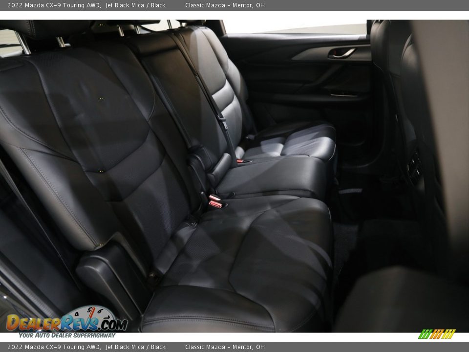 2022 Mazda CX-9 Touring AWD Jet Black Mica / Black Photo #16