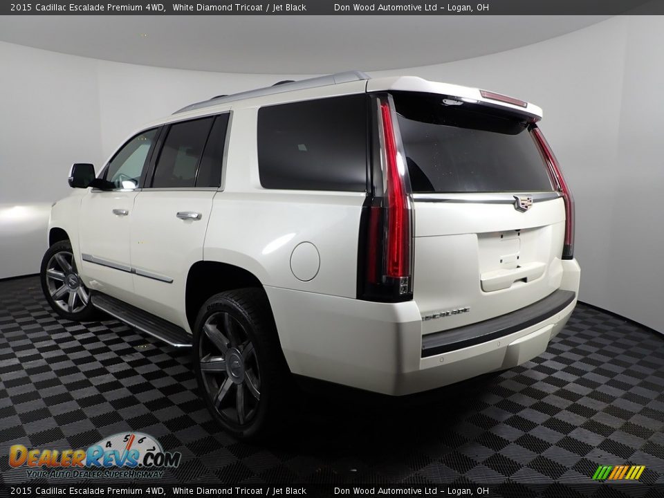 2015 Cadillac Escalade Premium 4WD White Diamond Tricoat / Jet Black Photo #10