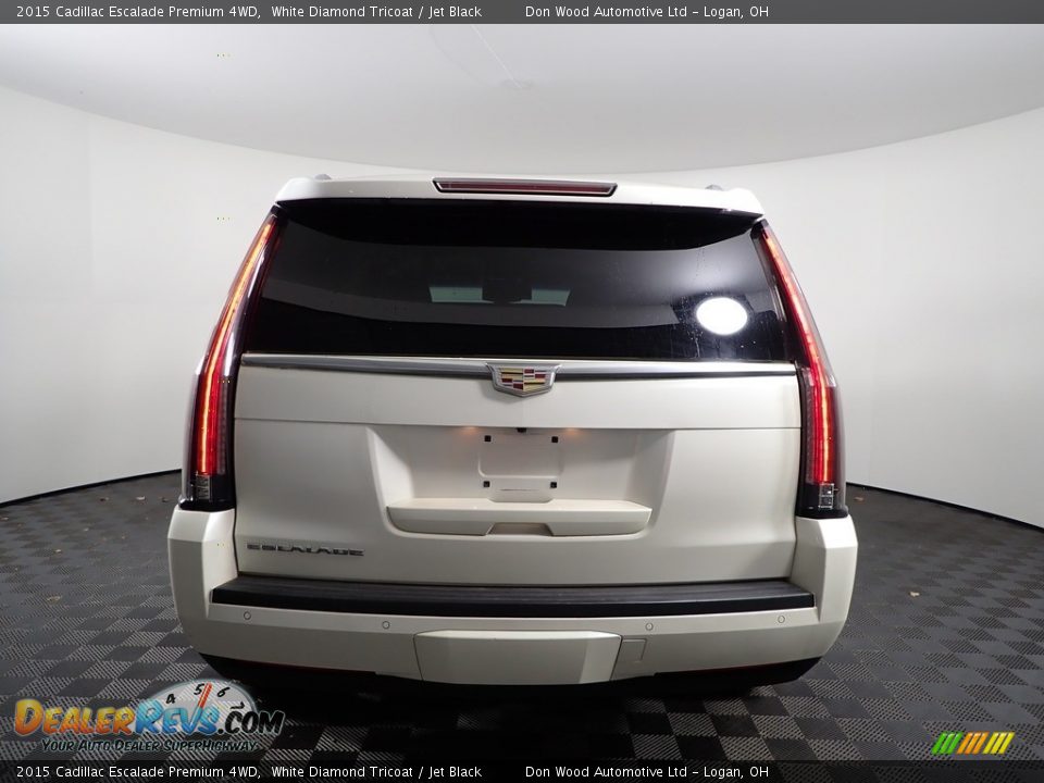 2015 Cadillac Escalade Premium 4WD White Diamond Tricoat / Jet Black Photo #11