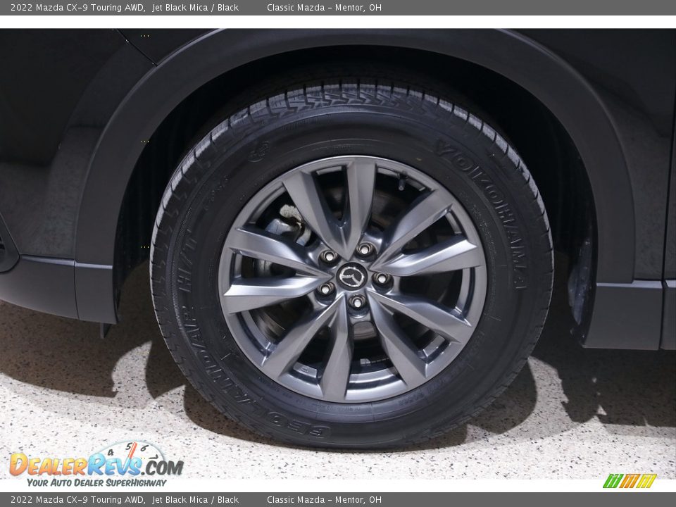 2022 Mazda CX-9 Touring AWD Jet Black Mica / Black Photo #21