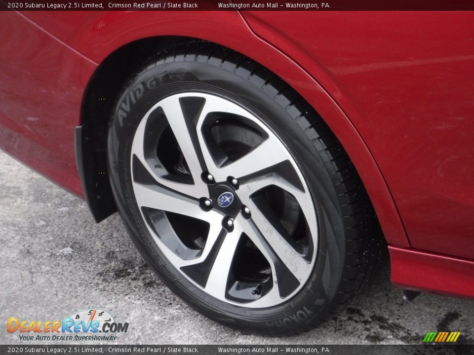 2020 Subaru Legacy 2.5i Limited Crimson Red Pearl / Slate Black Photo #4