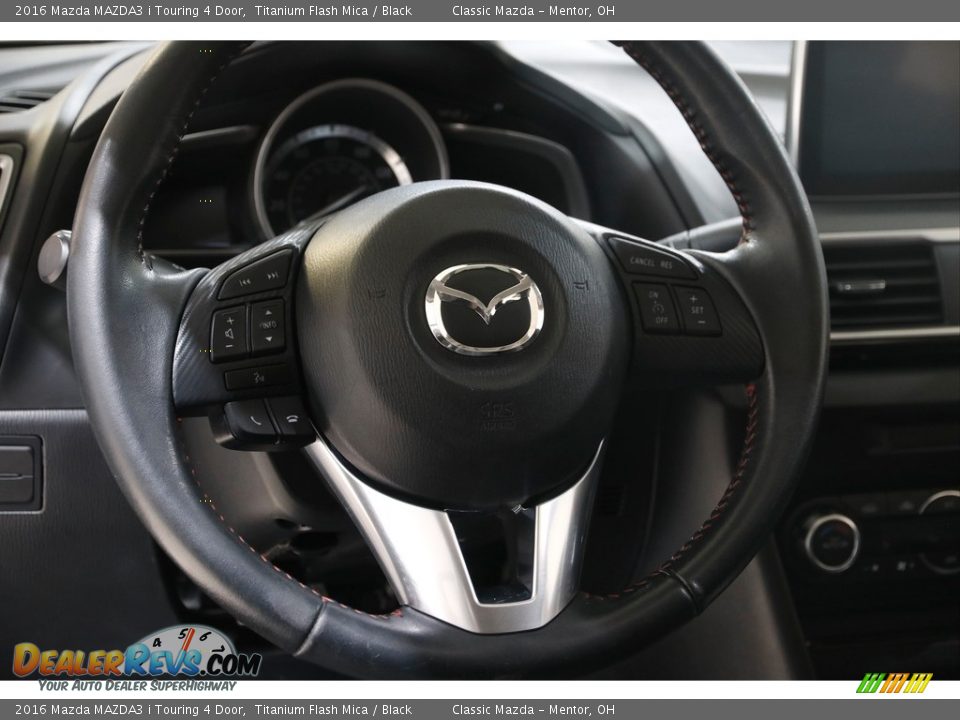 2016 Mazda MAZDA3 i Touring 4 Door Steering Wheel Photo #7