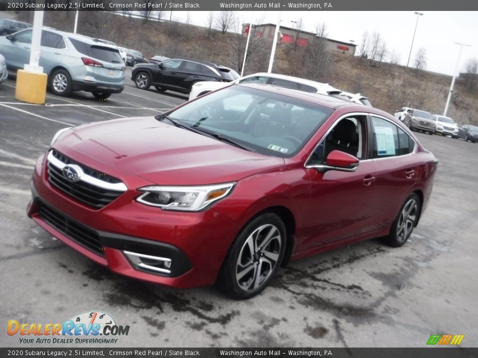 2020 Subaru Legacy 2.5i Limited Crimson Red Pearl / Slate Black Photo #6