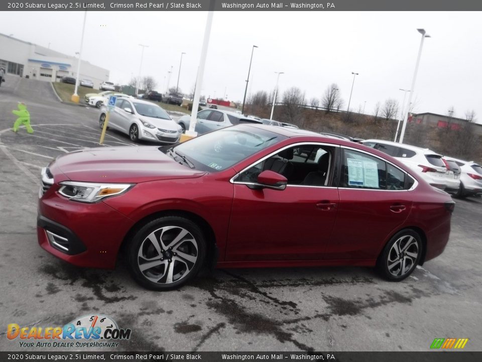 2020 Subaru Legacy 2.5i Limited Crimson Red Pearl / Slate Black Photo #7