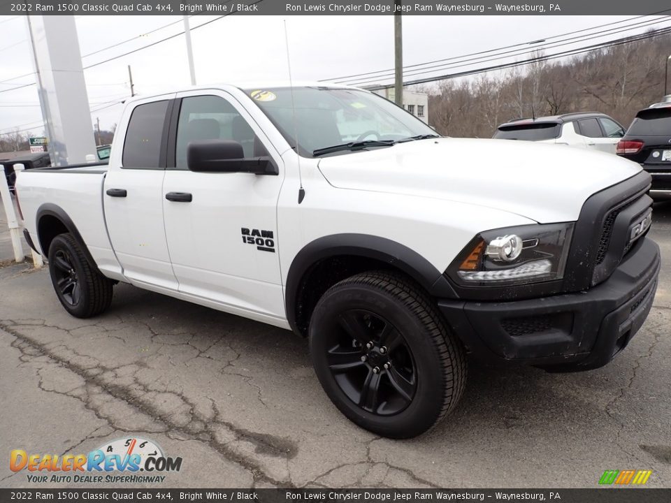 Front 3/4 View of 2022 Ram 1500 Classic Quad Cab 4x4 Photo #8