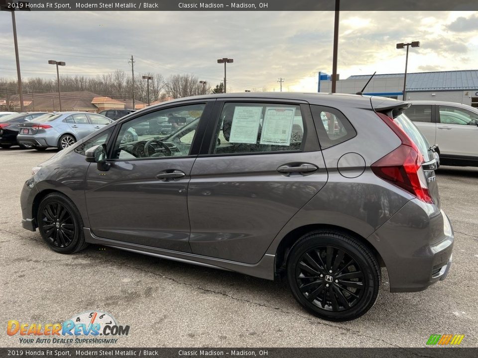 2019 Honda Fit Sport Modern Steel Metallic / Black Photo #2