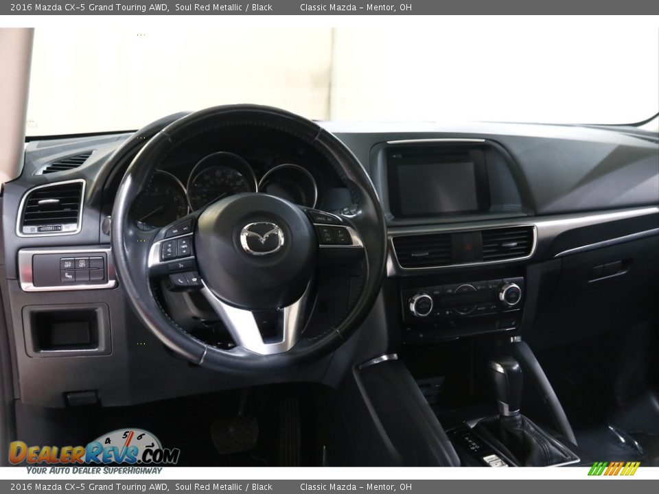 2016 Mazda CX-5 Grand Touring AWD Soul Red Metallic / Black Photo #6