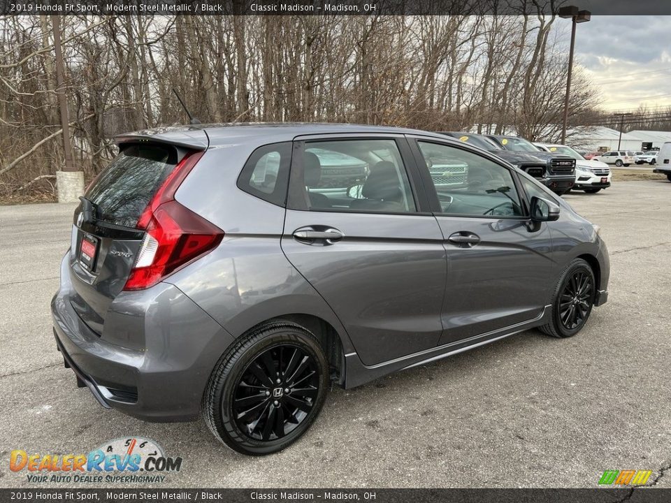 2019 Honda Fit Sport Modern Steel Metallic / Black Photo #3