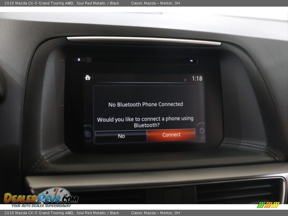 2016 Mazda CX-5 Grand Touring AWD Soul Red Metallic / Black Photo #10