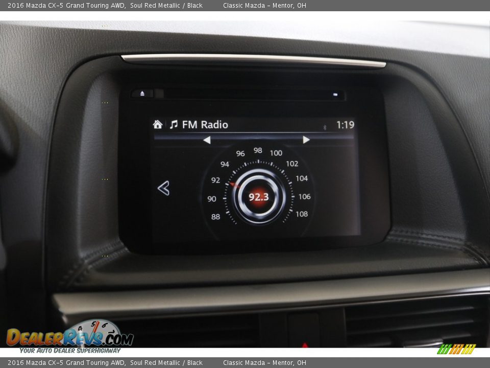 2016 Mazda CX-5 Grand Touring AWD Soul Red Metallic / Black Photo #11