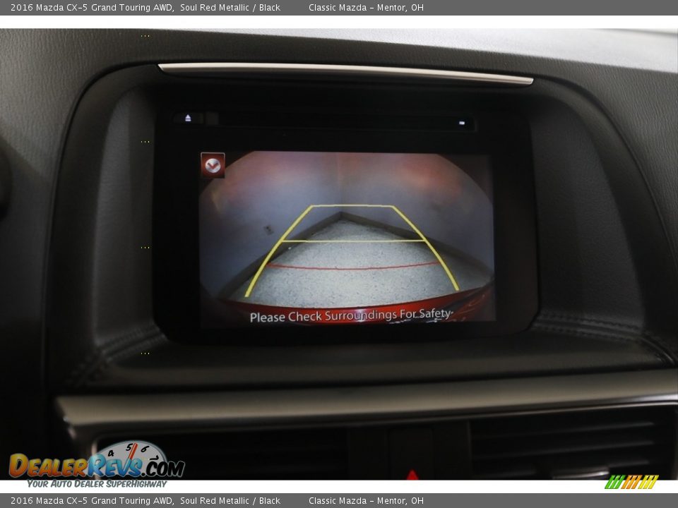 2016 Mazda CX-5 Grand Touring AWD Soul Red Metallic / Black Photo #12