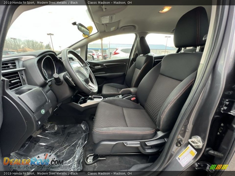 2019 Honda Fit Sport Modern Steel Metallic / Black Photo #6