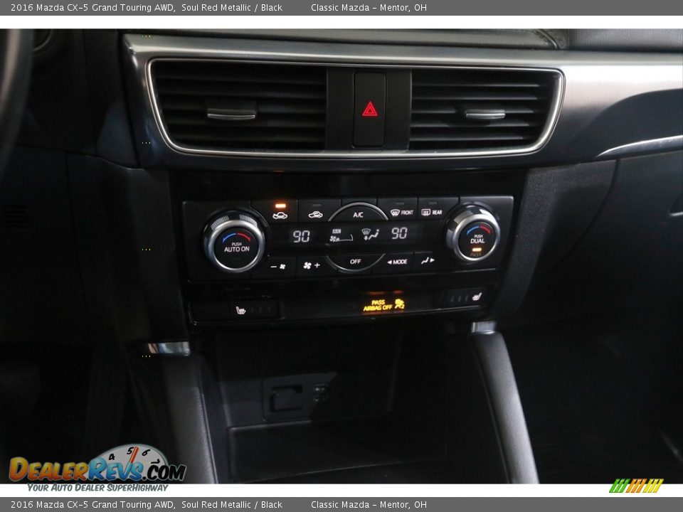 2016 Mazda CX-5 Grand Touring AWD Soul Red Metallic / Black Photo #13