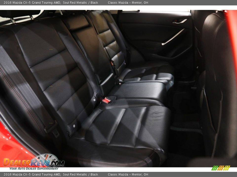 2016 Mazda CX-5 Grand Touring AWD Soul Red Metallic / Black Photo #16