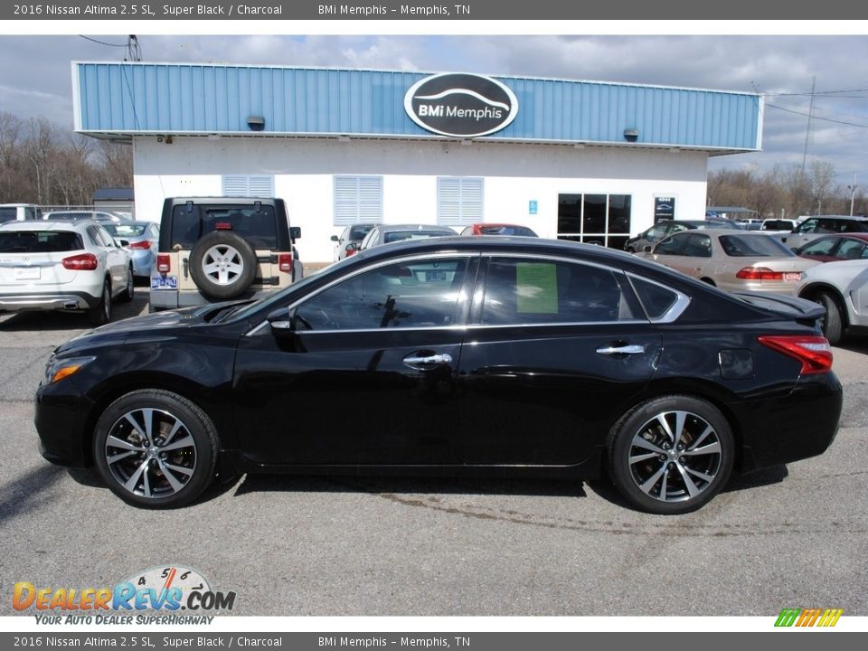 2016 Nissan Altima 2.5 SL Super Black / Charcoal Photo #2