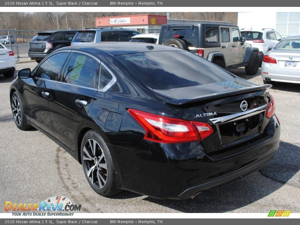 2016 Nissan Altima 2.5 SL Super Black / Charcoal Photo #3