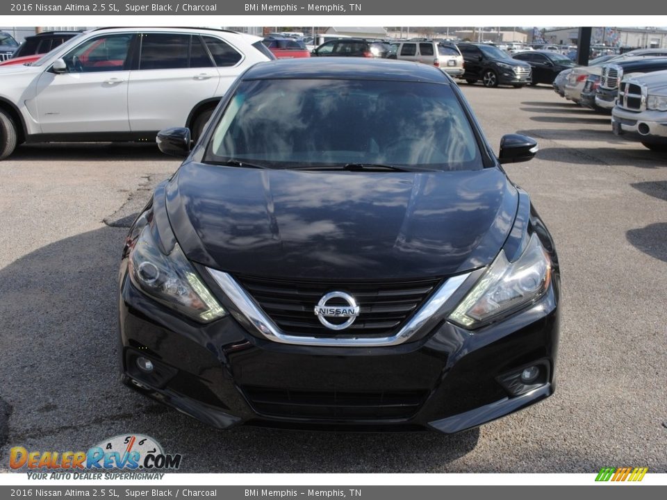 2016 Nissan Altima 2.5 SL Super Black / Charcoal Photo #8