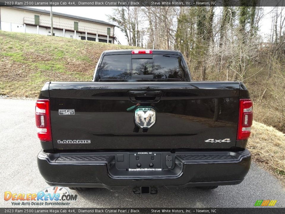 2023 Ram 2500 Laramie Mega Cab 4x4 Diamond Black Crystal Pearl / Black Photo #7