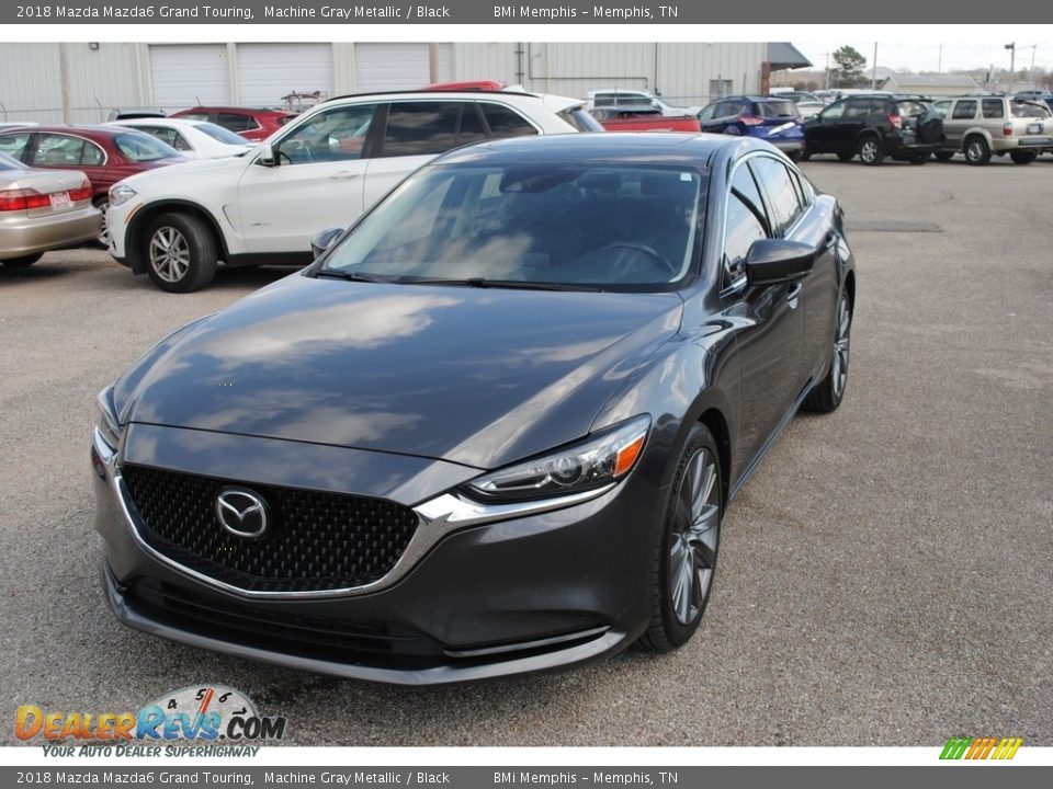 2018 Mazda Mazda6 Grand Touring Machine Gray Metallic / Black Photo #1